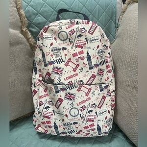 Atmosphere London Print Backpack